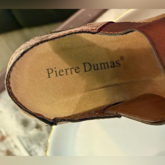 Pierre Dumas Hester-1 Women's Platform Wedge Sandals - Metallic Brown - sz 5.5 - Picture 9 of 12